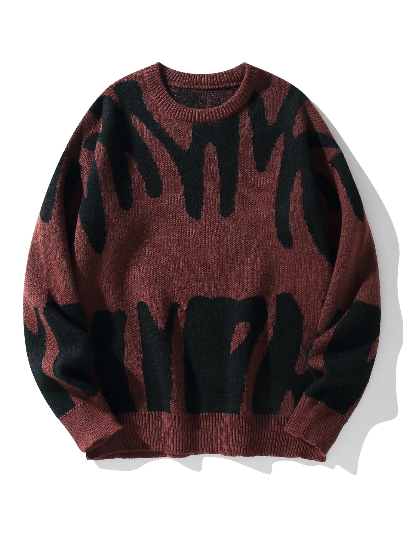 Men’s Autumn Winter Jacquard Pullover