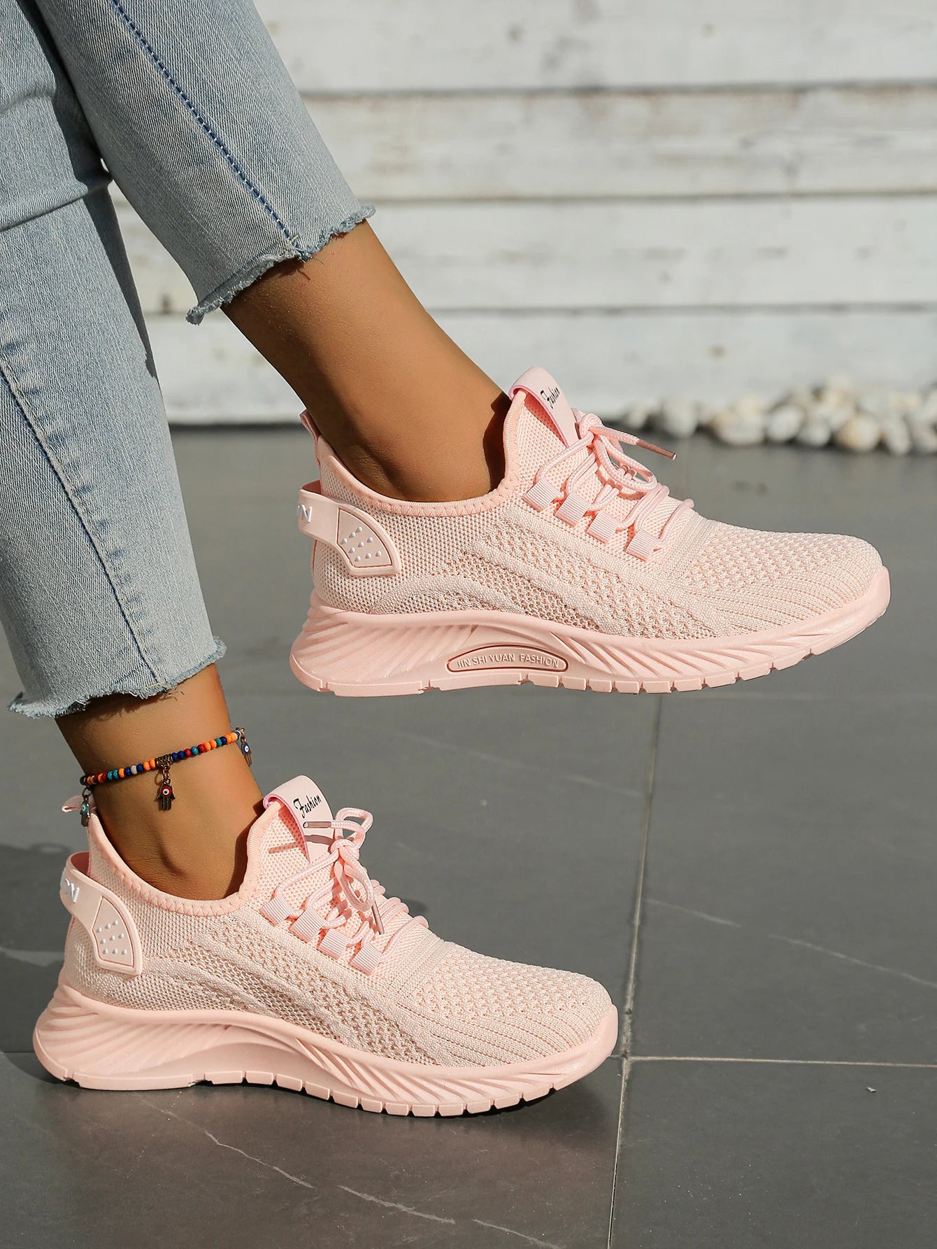 Women's Fly Weaving Casual Sneakers Fall 2025 New Fashion