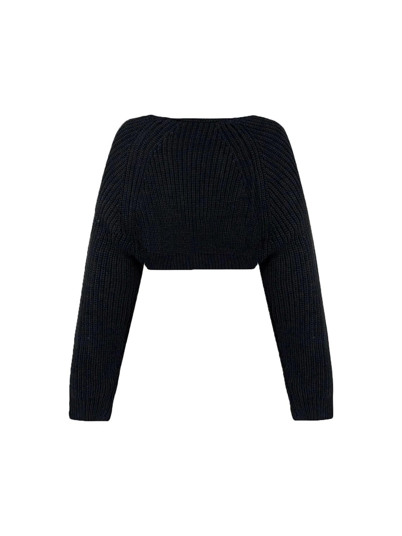 Women’s Ribbed Open-Front Cardigan