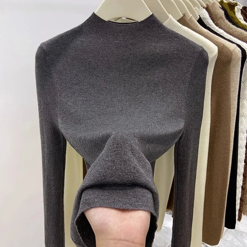 Women’s 2025 Slim Turtleneck Pullover