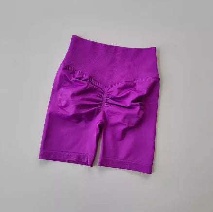 Women’s High-Waist Yoga & Fitness Shorts