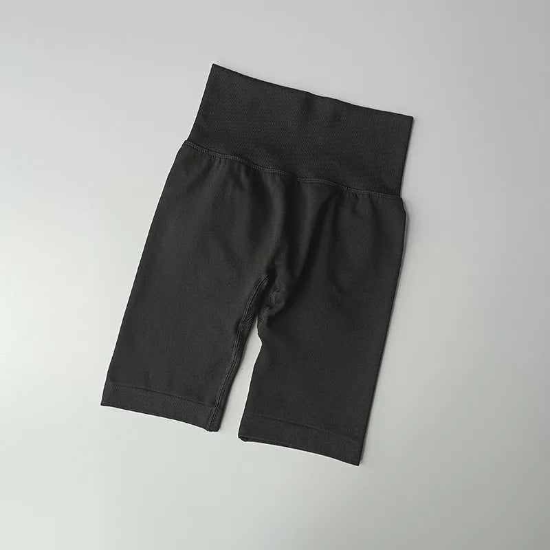 Women’s High-Waist Yoga & Fitness Shorts