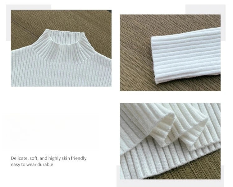 Women’s 2025 Autumn Winter Turtleneck Sweater