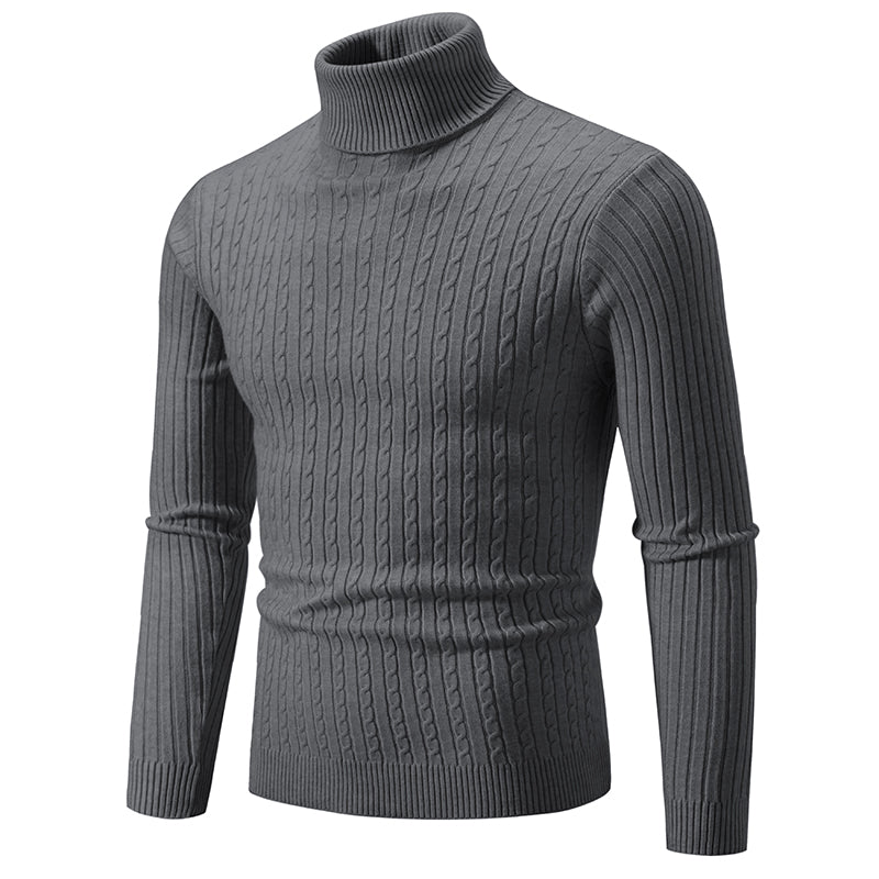 Men’s High Neck Woolen Sweater