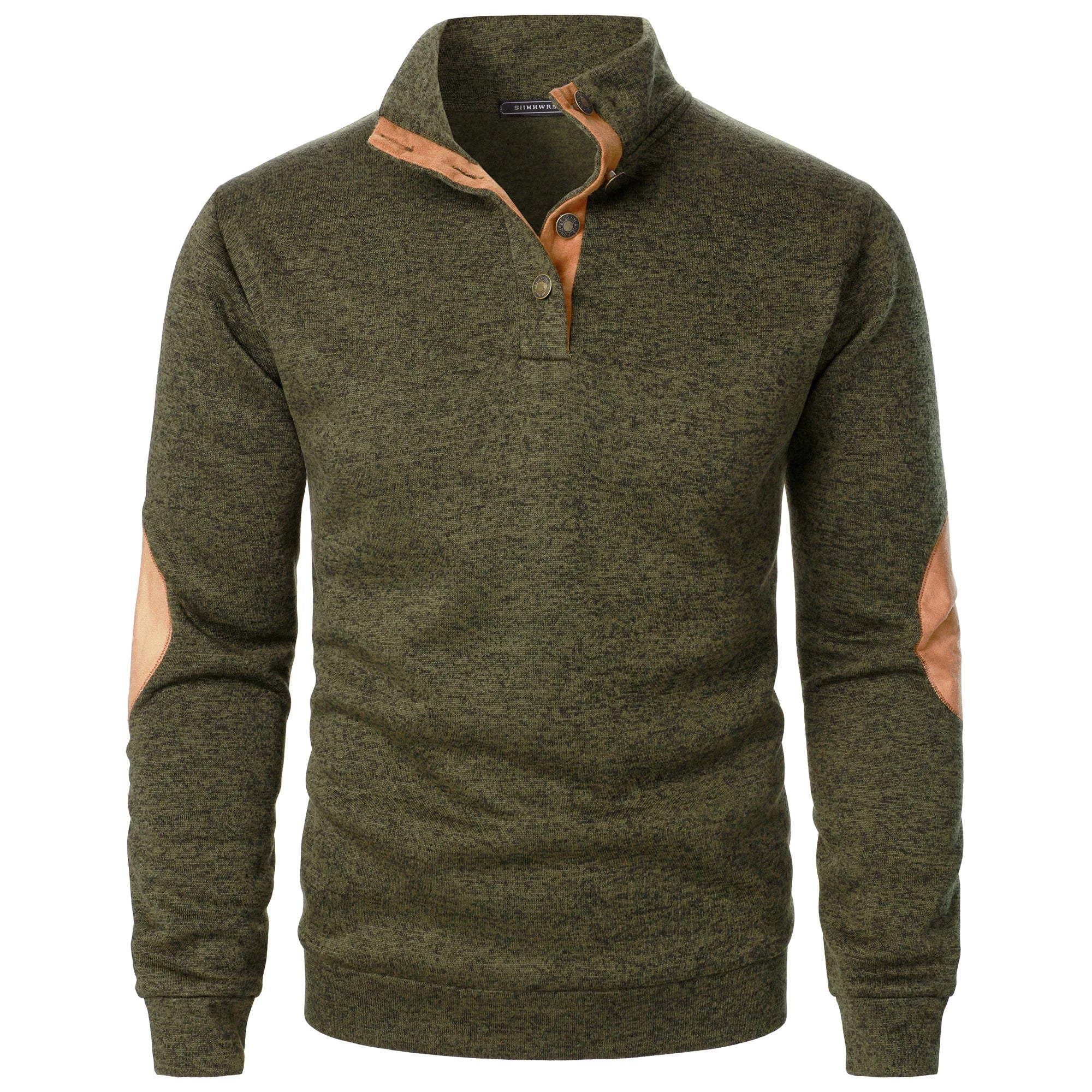 Men’s Autumn Winter Stand Collar Sweater