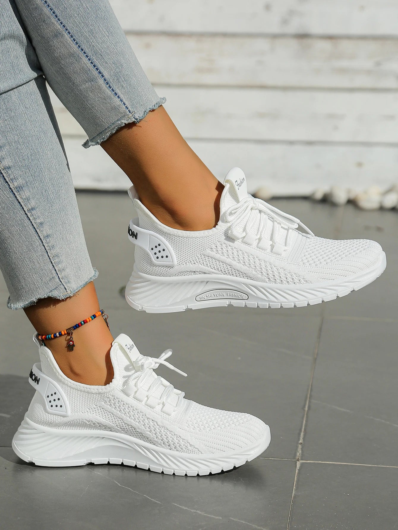 Women's Fly Weaving Casual Sneakers Fall 2025 New Fashion
