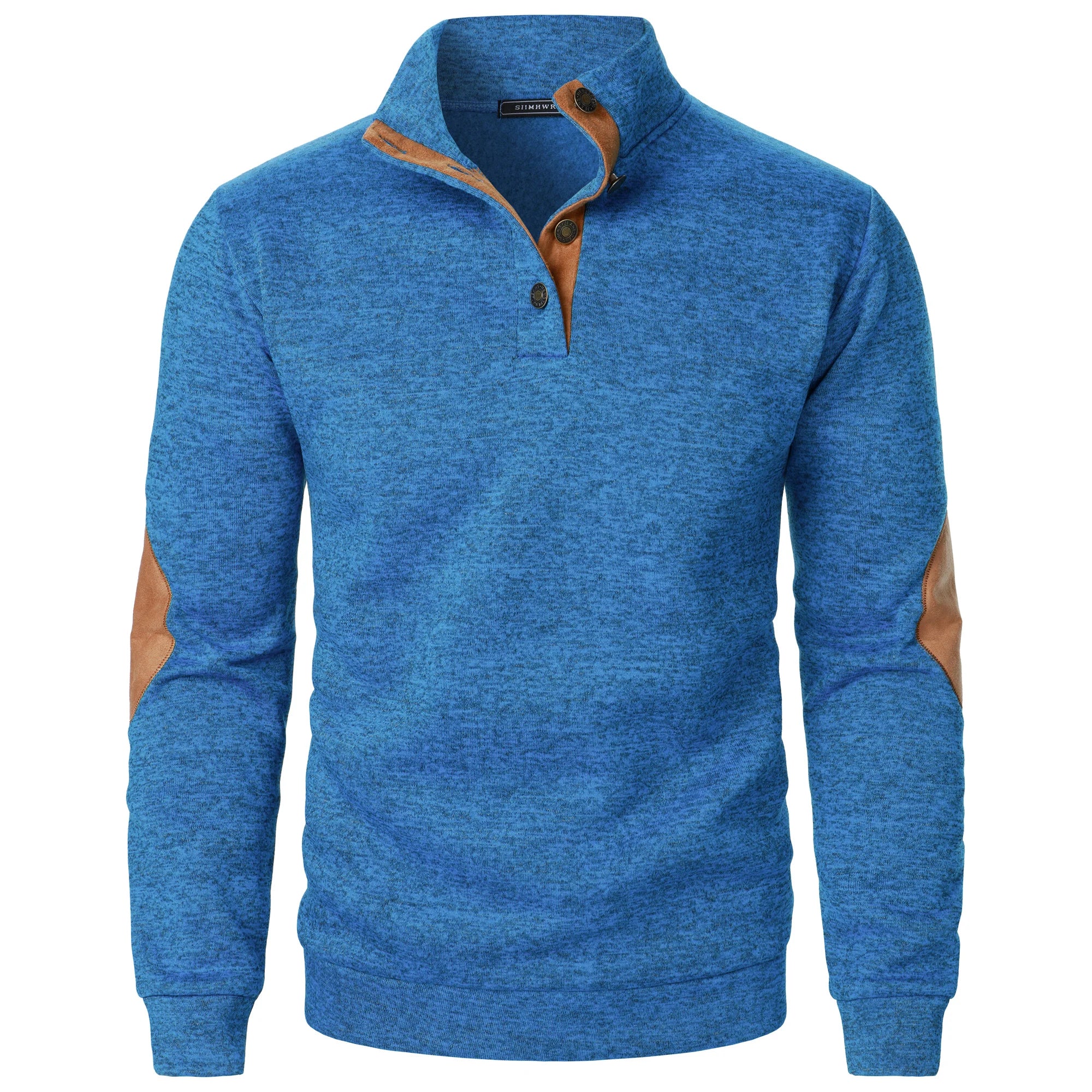 Men’s Autumn Winter Stand Collar Sweater
