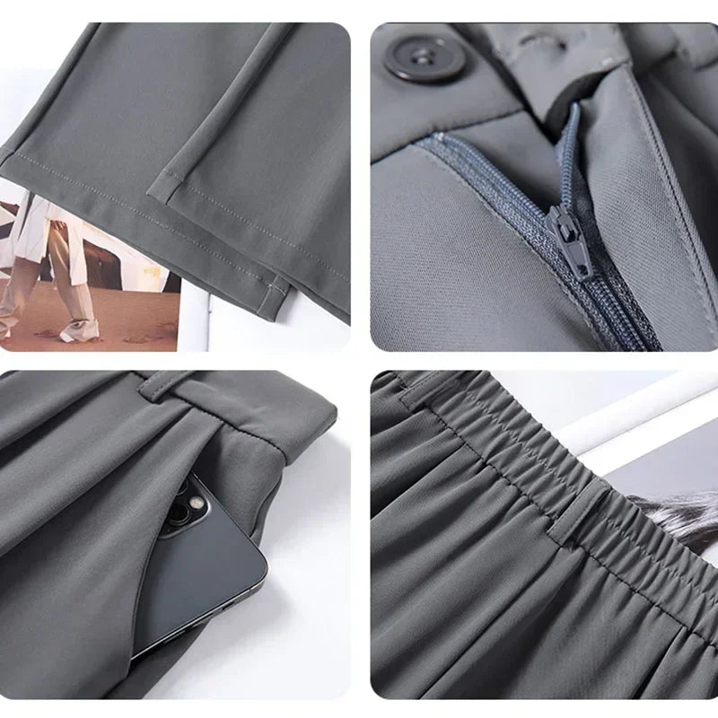 High Waist Wide Leg Pants