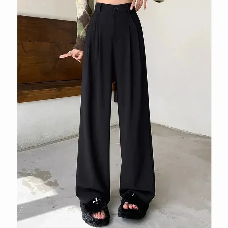 High Waist Wide Leg Pants
