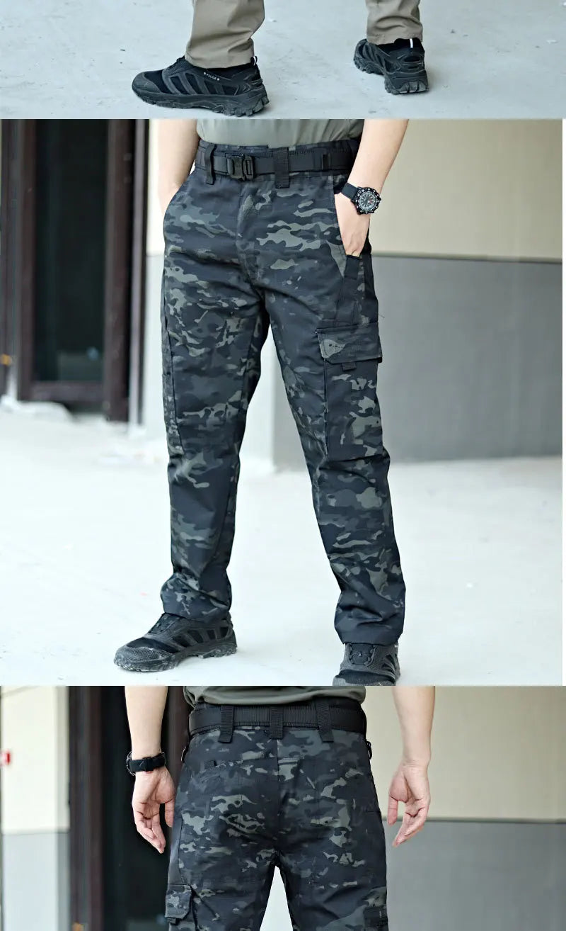 Tactical Outdoor Cargo Work Pants