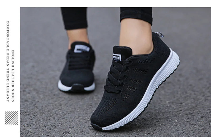 Women's Casual Fly Knit Sneakers