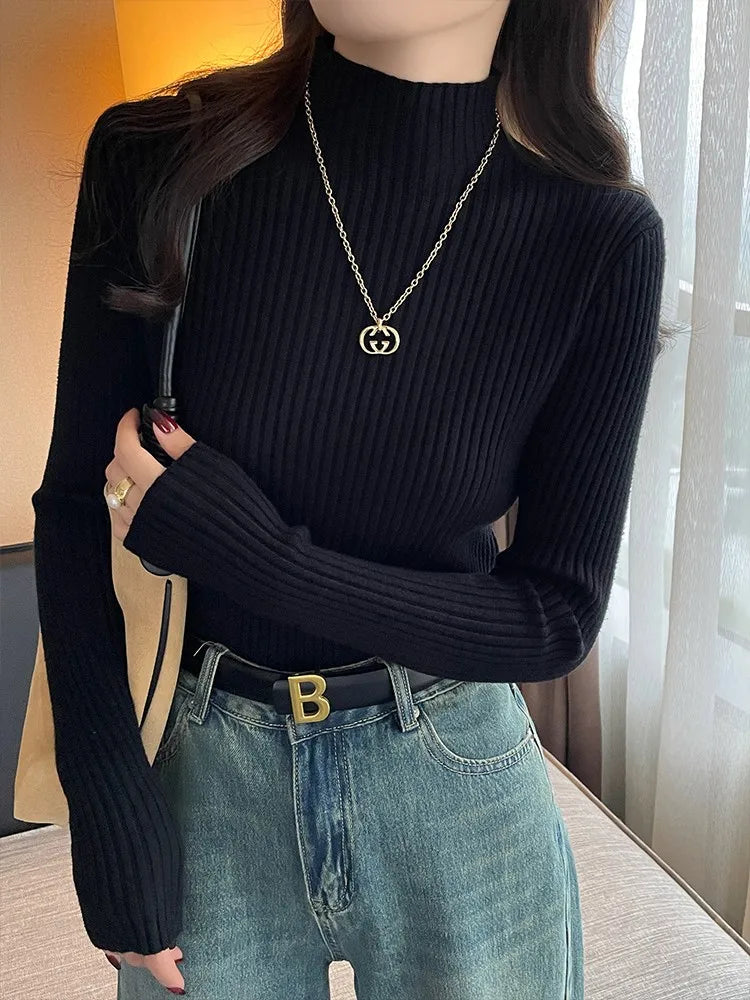 Women’s 2025 Autumn Winter Turtleneck Sweater