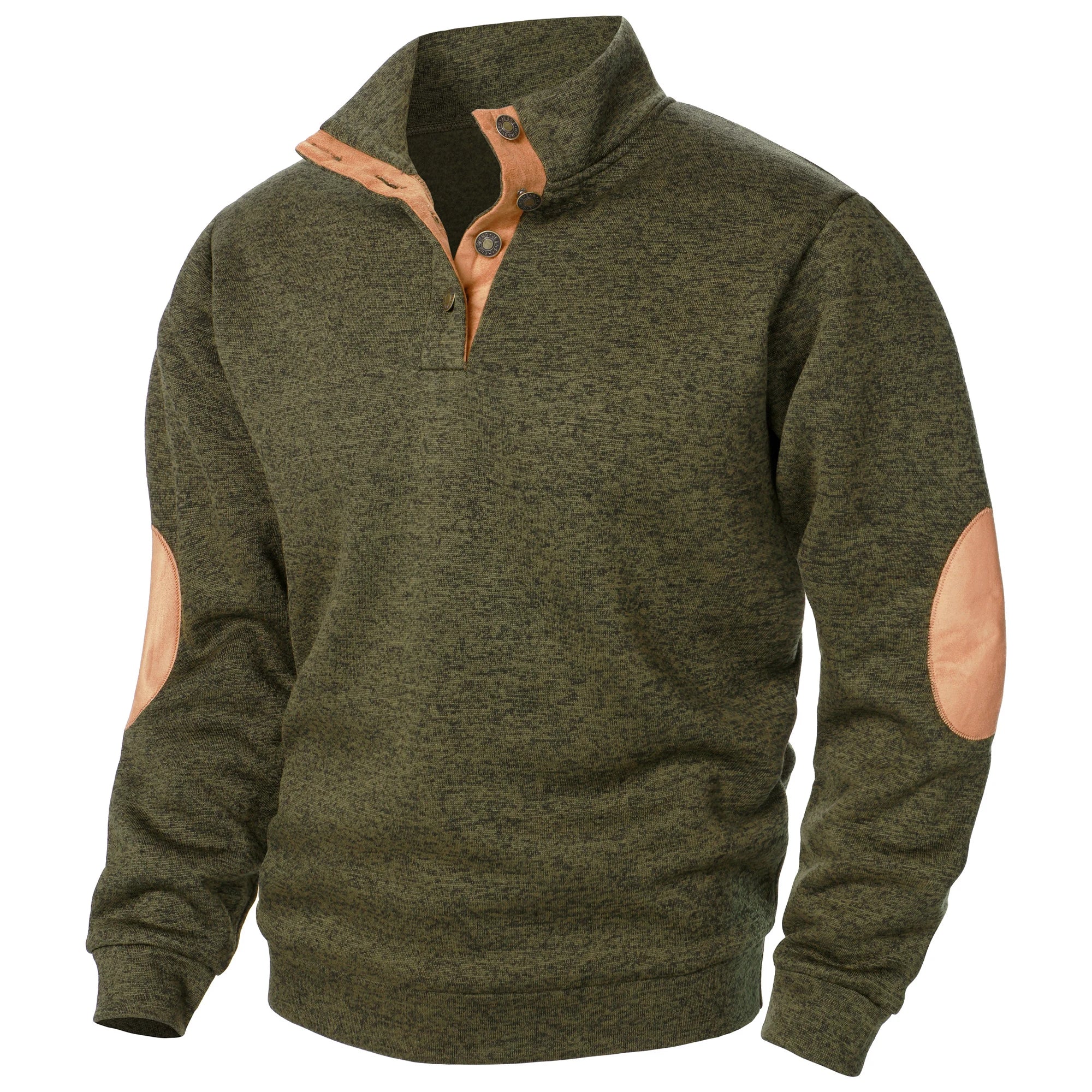 Men’s Autumn Winter Stand Collar Sweater