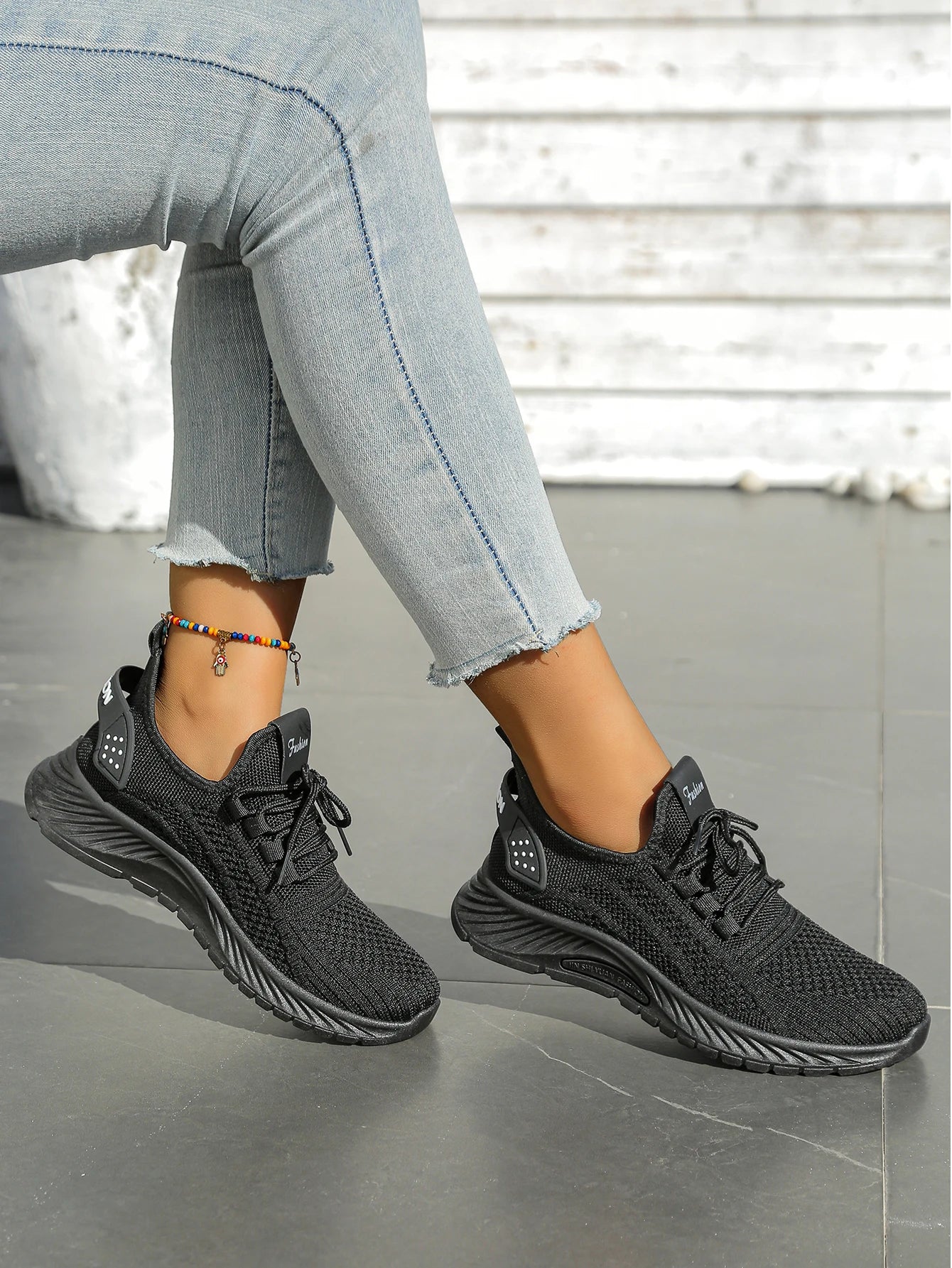 Women's Fly Weaving Casual Sneakers Fall 2025 New Fashion