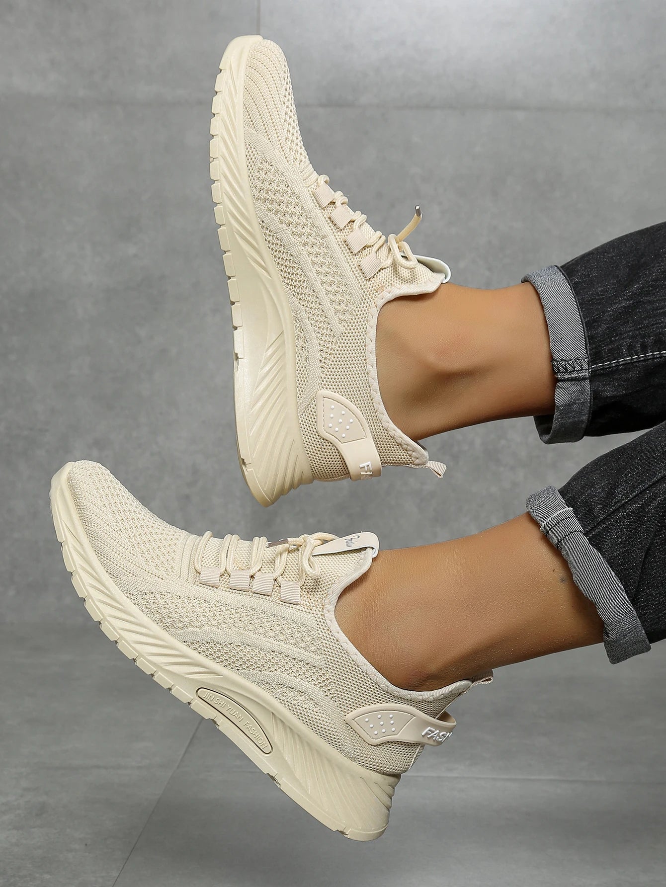 Women's Fly Weaving Casual Sneakers Fall 2025 New Fashion