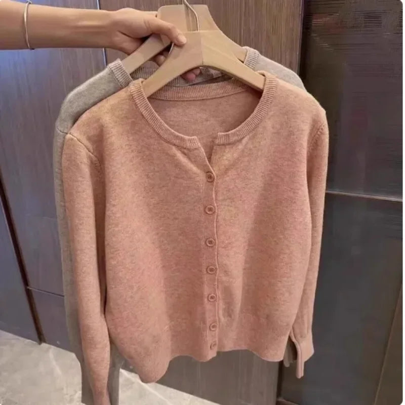 Women’s 2025 Fleece Knit Cashmere Sweater