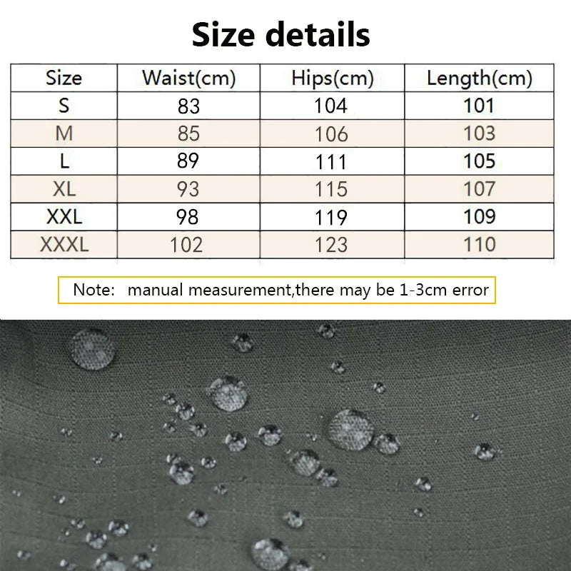 Tactical Outdoor Cargo Work Pants