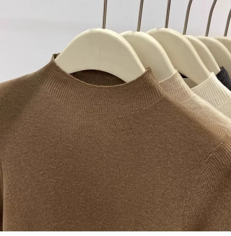 Women’s 2025 Slim Turtleneck Pullover