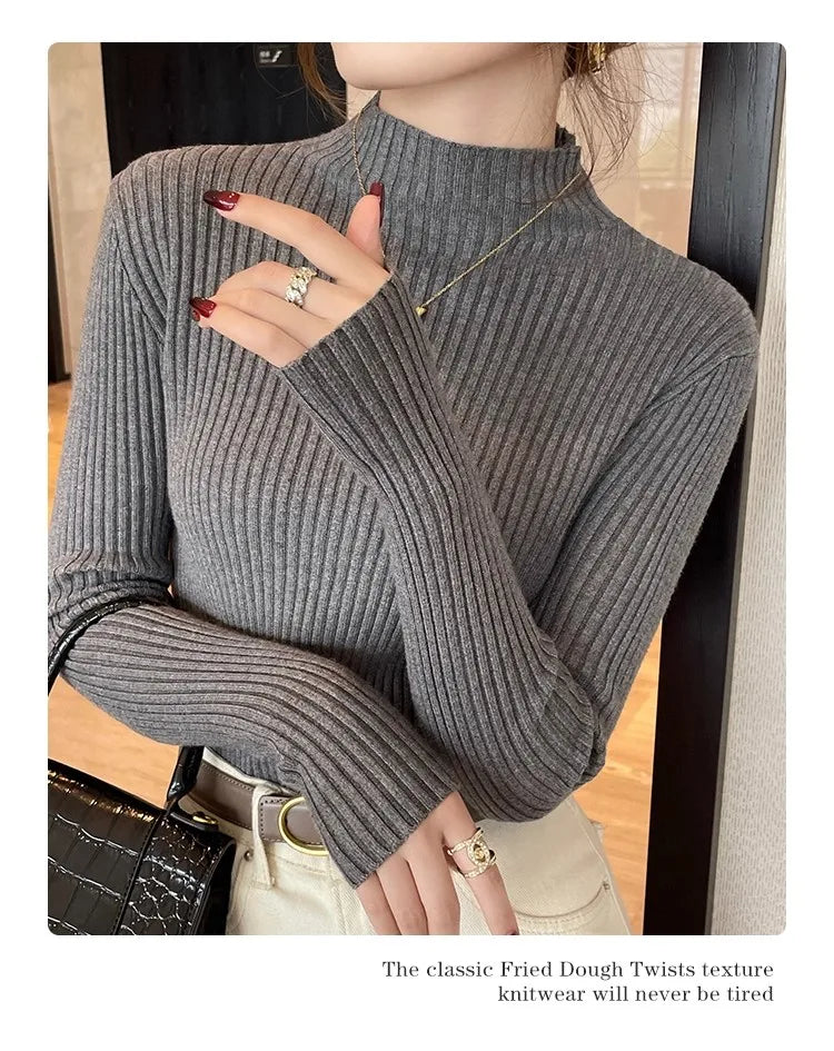 Women’s 2025 Autumn Winter Turtleneck Sweater