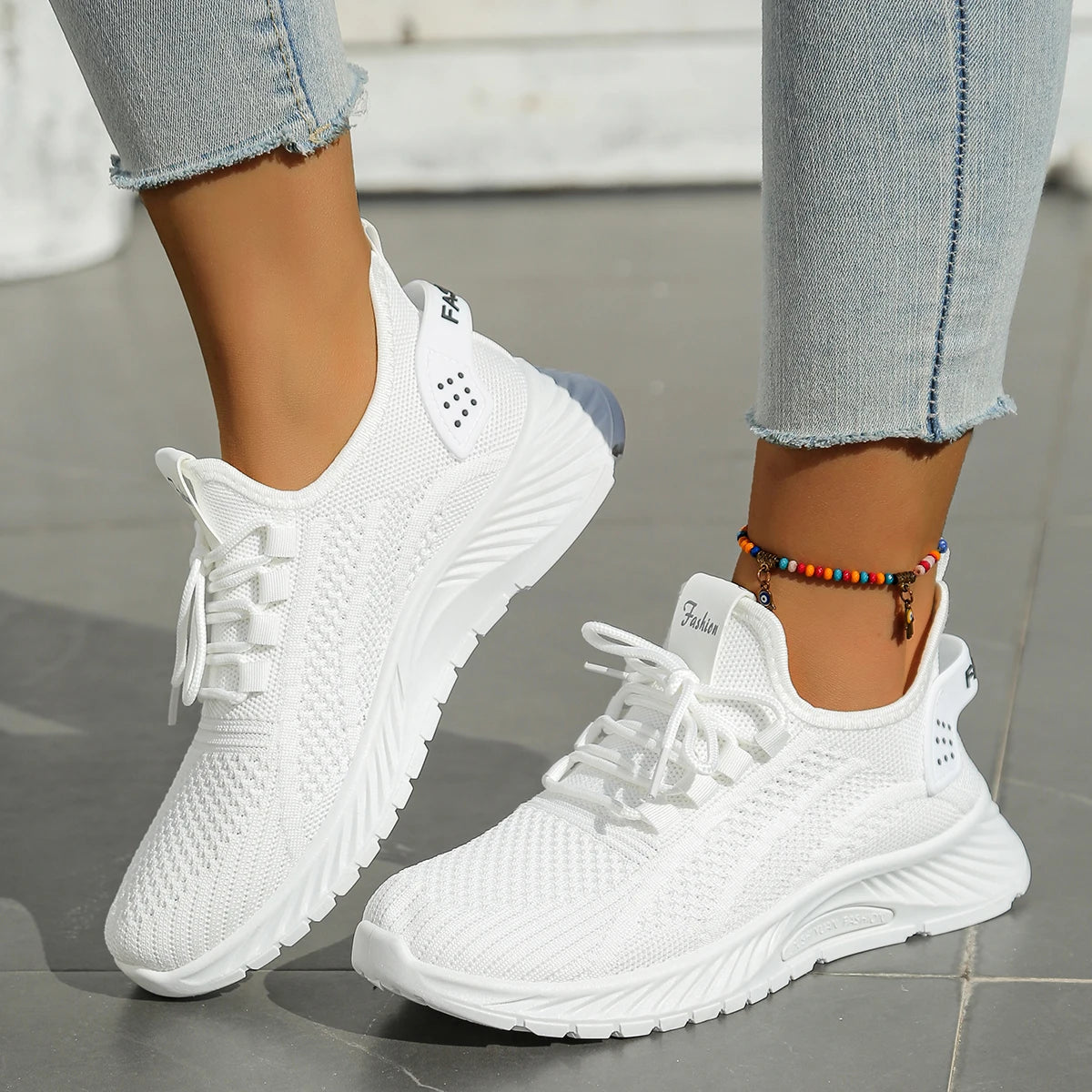 Women's Fly Weaving Casual Sneakers Fall 2025 New Fashion