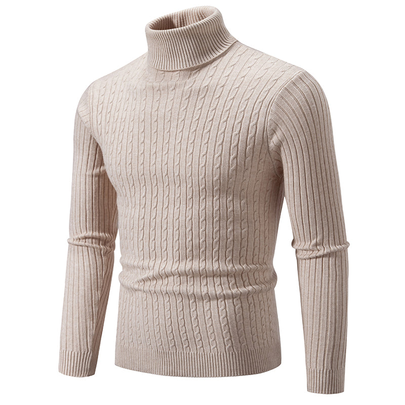 Men’s High Neck Woolen Sweater