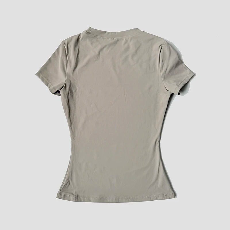 Women’s Seamless Short-Sleeve Yoga Top