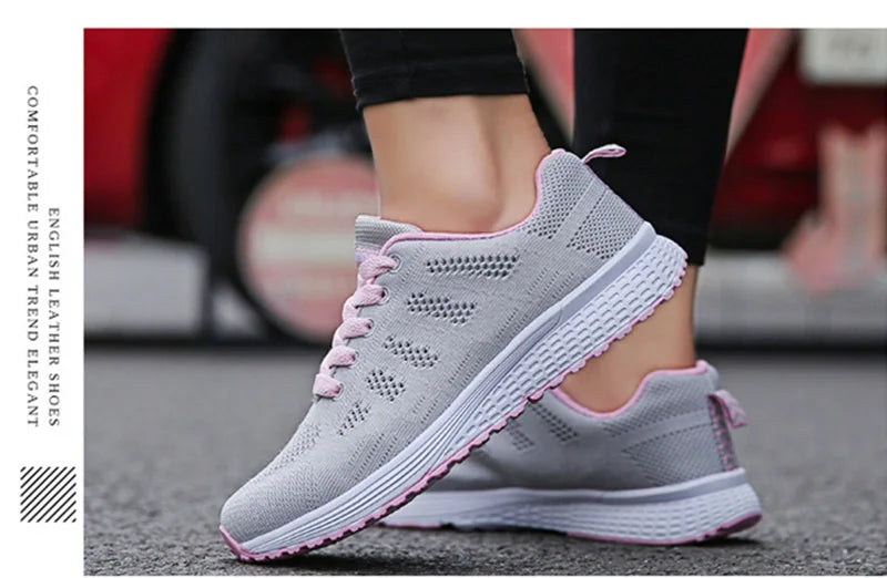 Women's Casual Fly Knit Sneakers