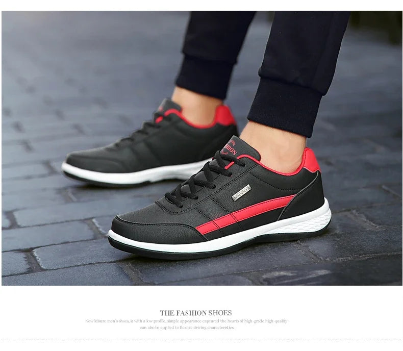 Men’s Waterproof Leather Sneakers