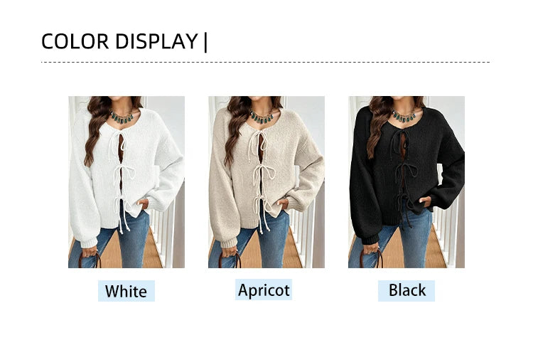 Women’s V-Neck Casual Jumper Cardigan