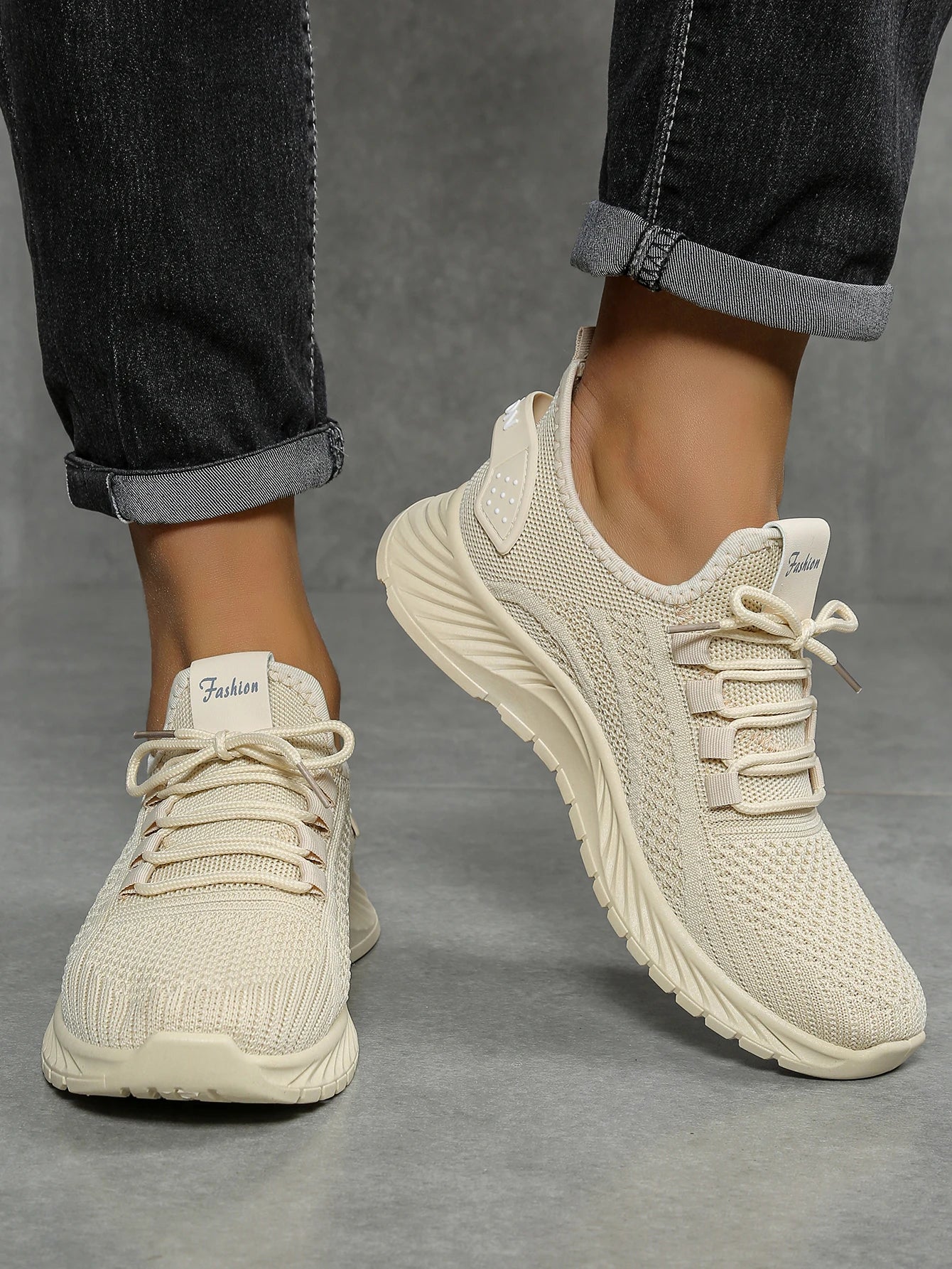 Women's Fly Weaving Casual Sneakers Fall 2025 New Fashion