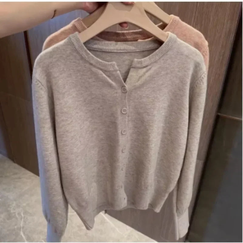 Women’s 2025 Fleece Knit Cashmere Sweater