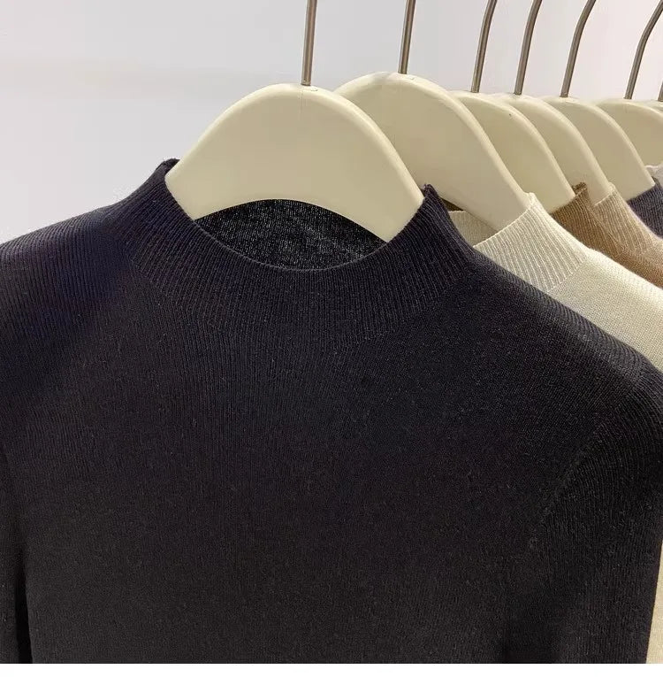 Women’s 2025 Slim Turtleneck Pullover