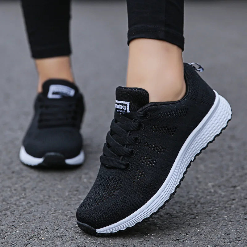 Women's Casual Fly Knit Sneakers